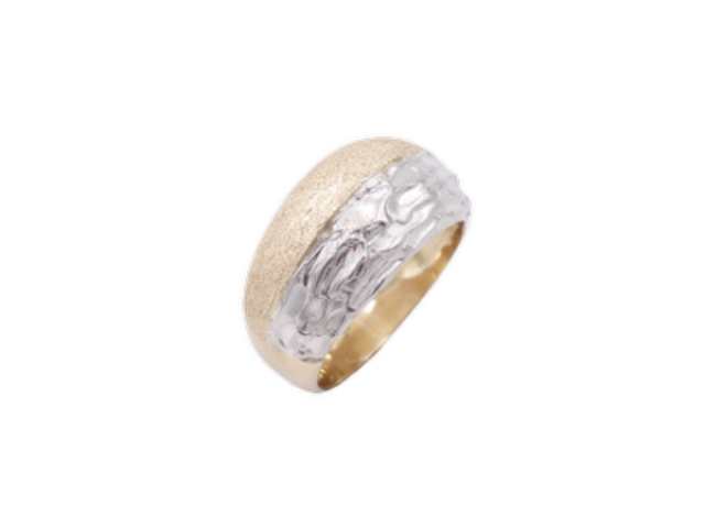 Bague texture or